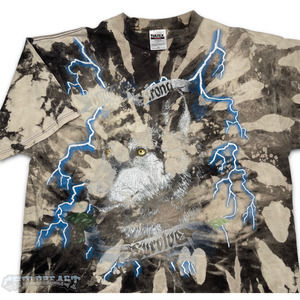 VTG 90s American Thunder Only The Strong Survive Vintaged LV Custom T Shirt 2XL